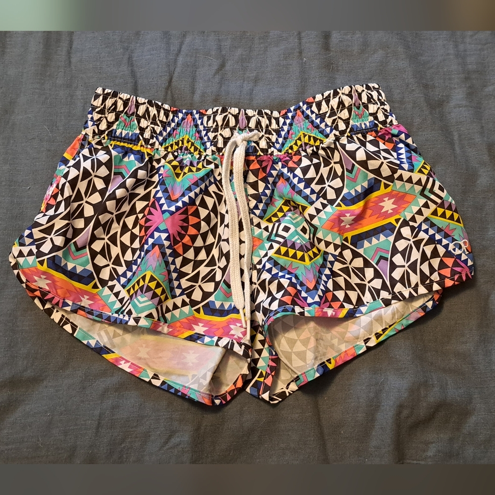 Colorful Geometric Women's Shorts